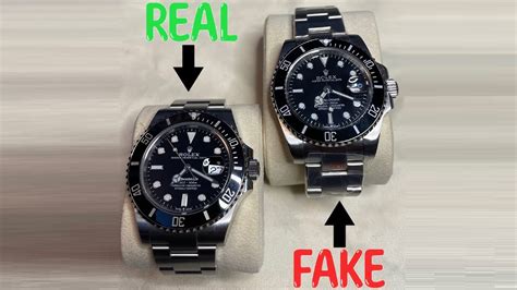 fake rolex that looks axacly like as real one|aaa rolex vs real.